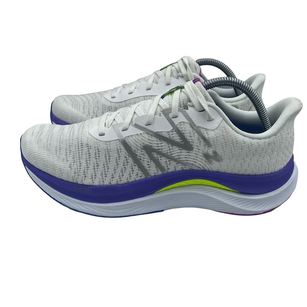 New balance FuelCell Propel V4 Running Shoes White Indigo Womens 10.5